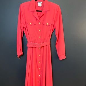 Barbie pink vintage dress